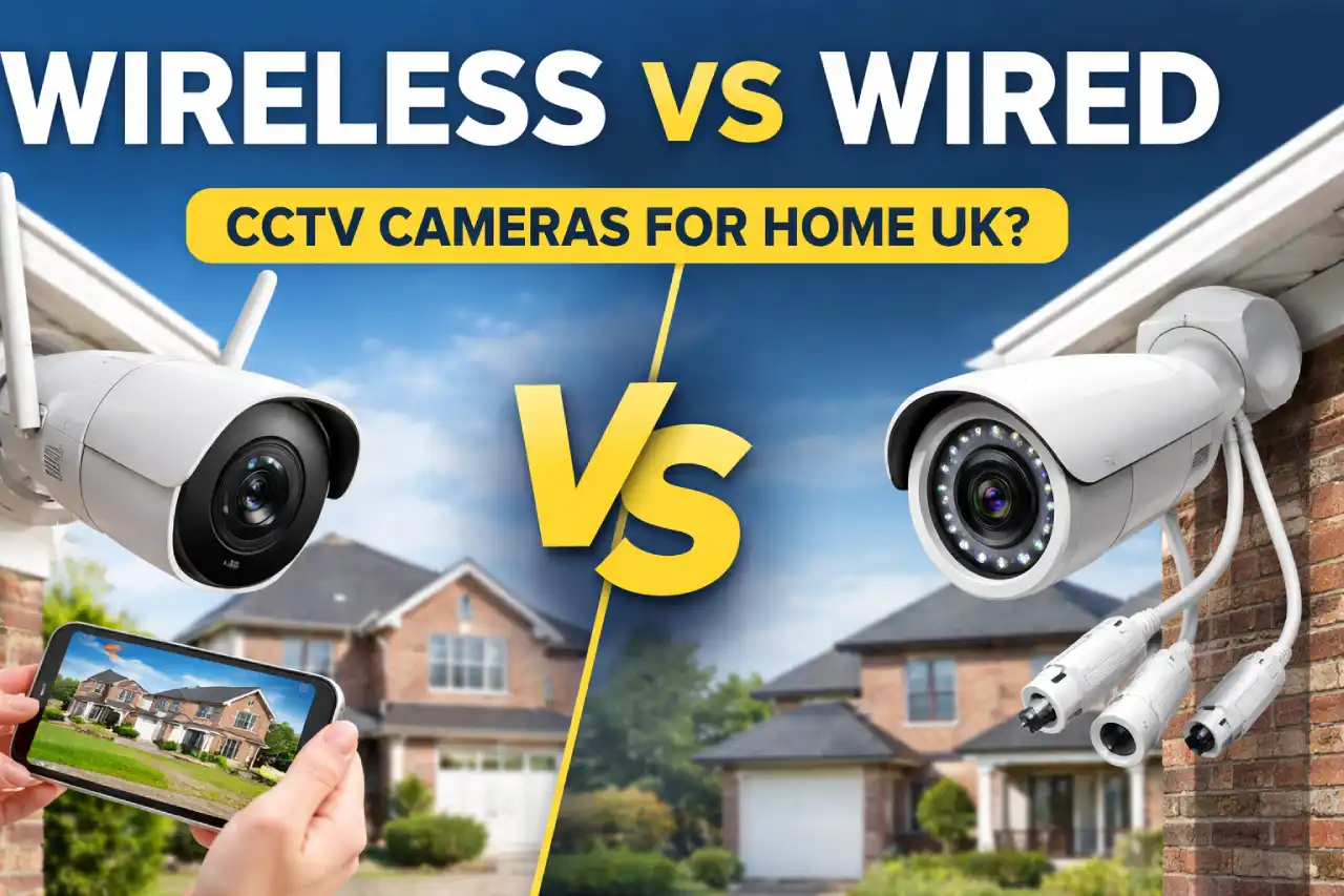 You are currently viewing Wireless vs Wired CCTV Cameras for Home UK: Which Is Better?