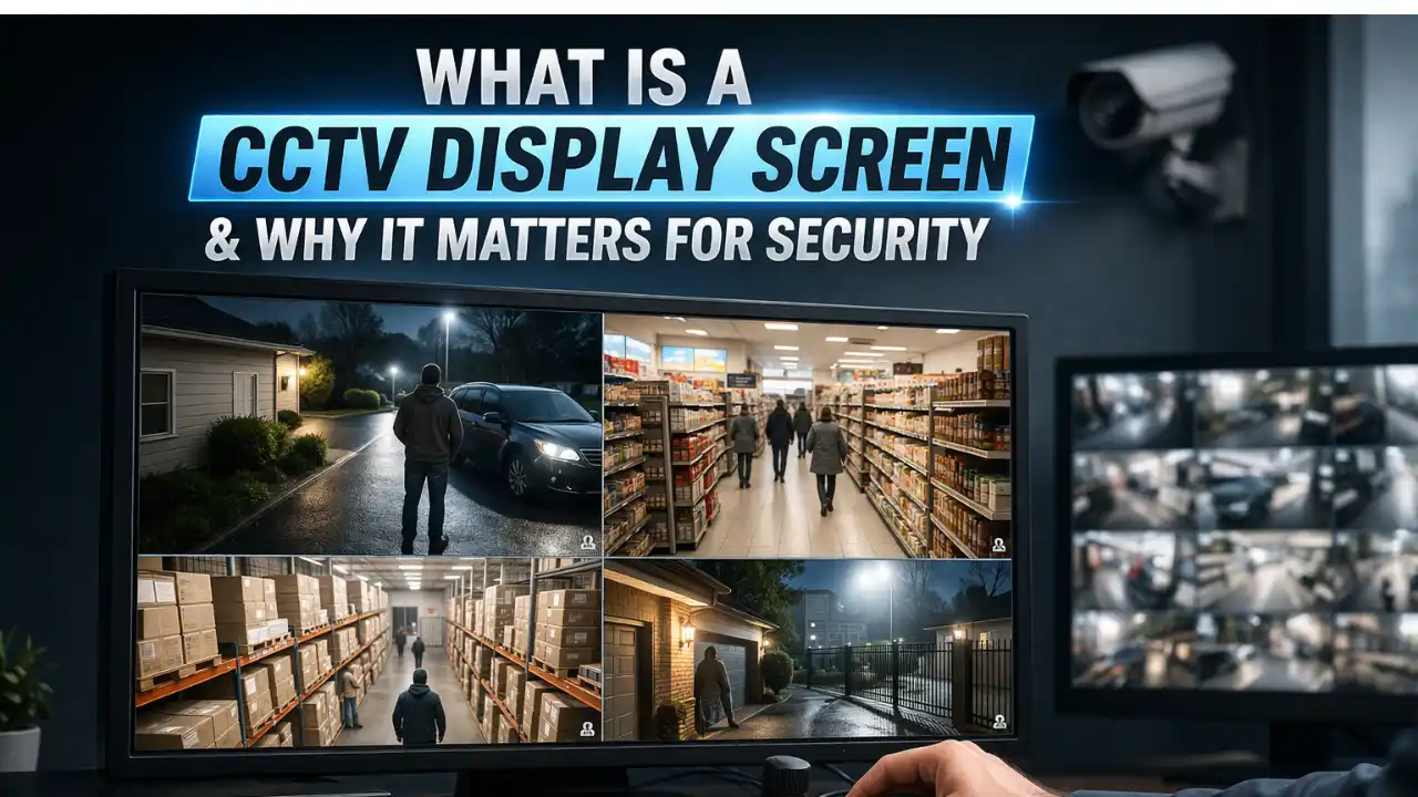 You are currently viewing What Is a CCTV Display Screen and Why Does It Matter for Security?