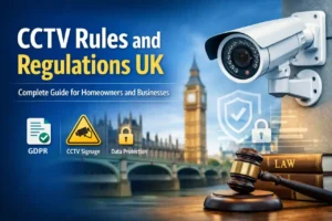 Read more about the article CCTV Rules and Regulations UK: Complete Guide for Homeowners and Businesses
